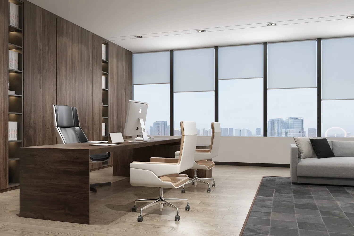 Luxury Executive Cabin Interior Execution